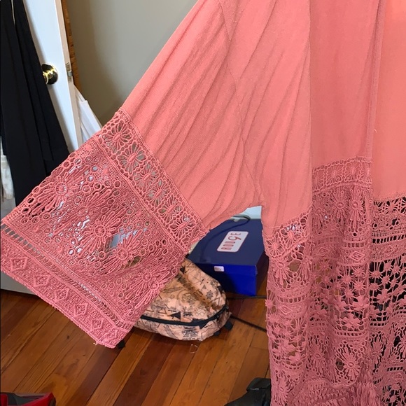 Dusty Rose Kimono - Picture 3 of 7